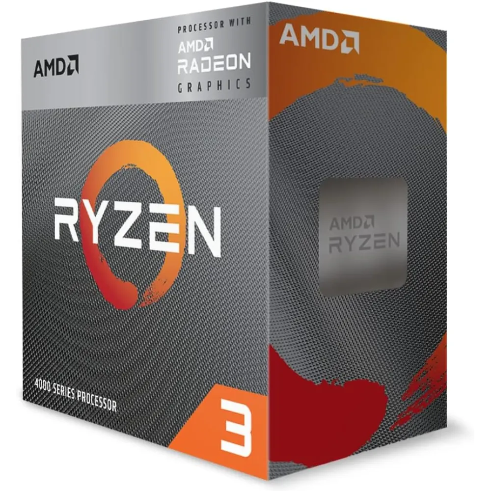 CPU AMD Ryzen 3 4300G AMD Ryzen 3 4300G Processor 4 Cores 8 Threads 4.0 Ghz Max